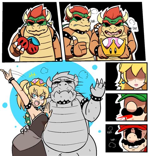 Bowser Porn comics, Rule 34, Cartoon porn